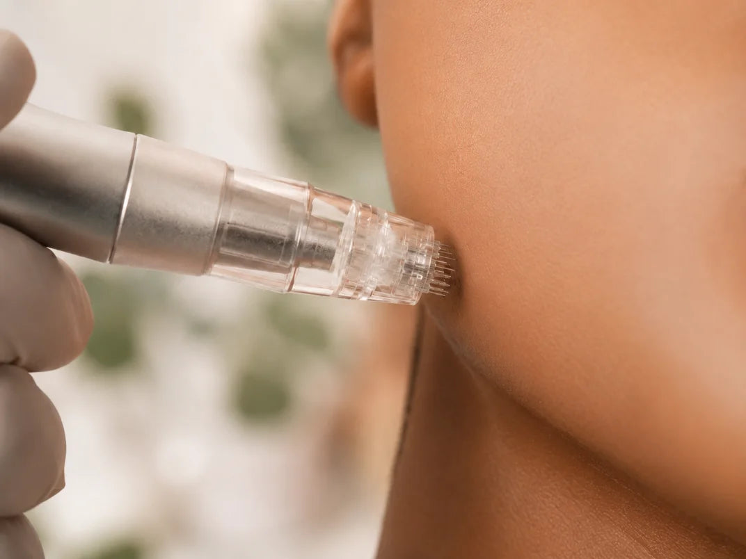 Aerolase laser treatment on melanin-rich skin at JASI Skin + Wellness Med Spa