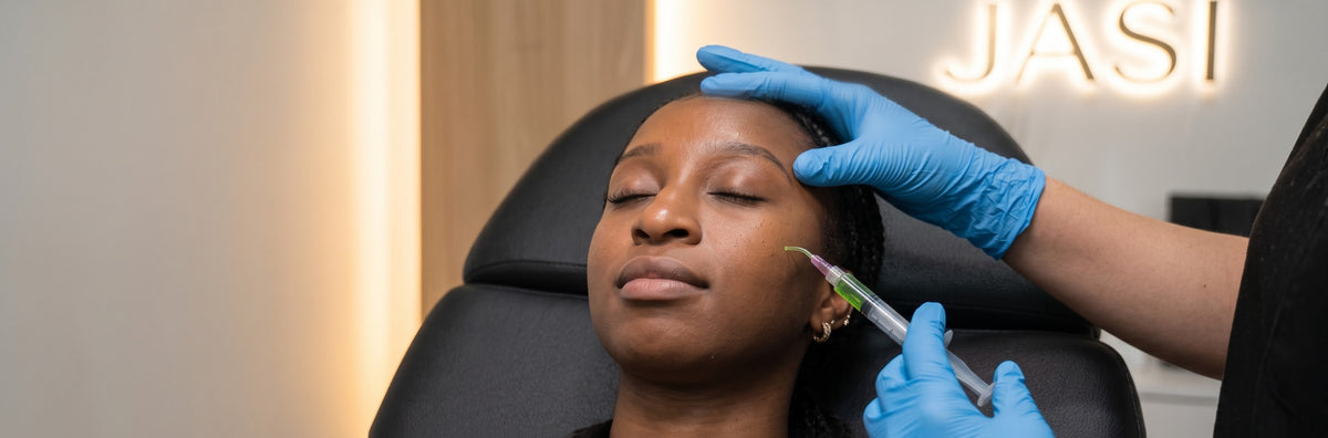 Medical-grade chemical peel treatment at JASI Skin + Wellness Med Spa Los Angeles
