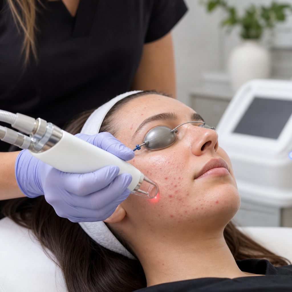Aerolase laser acne treatment for active breakouts at JASI Skin + Wellness Med Spa